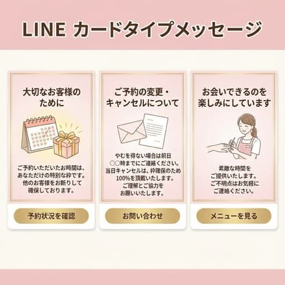 LINEカードタイプメッセージ
