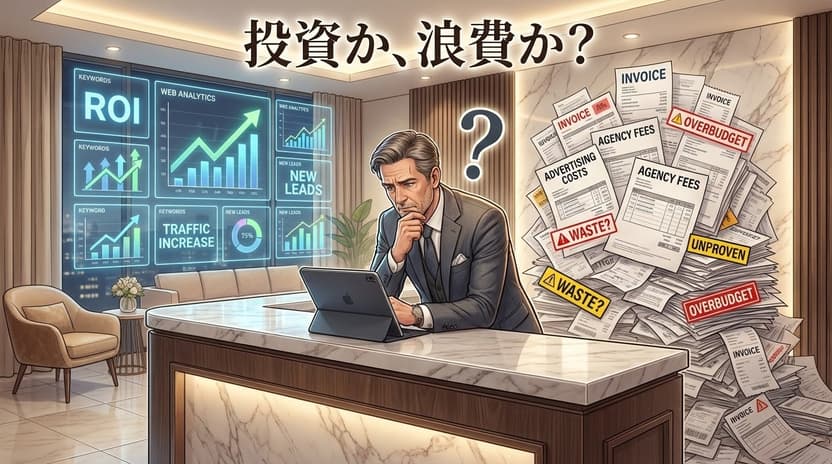 ホームページ制作費用を投資と考えるか浪費と考えるか